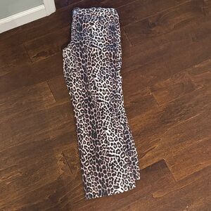 PacSun Casey Low Rise wide leg animal print and